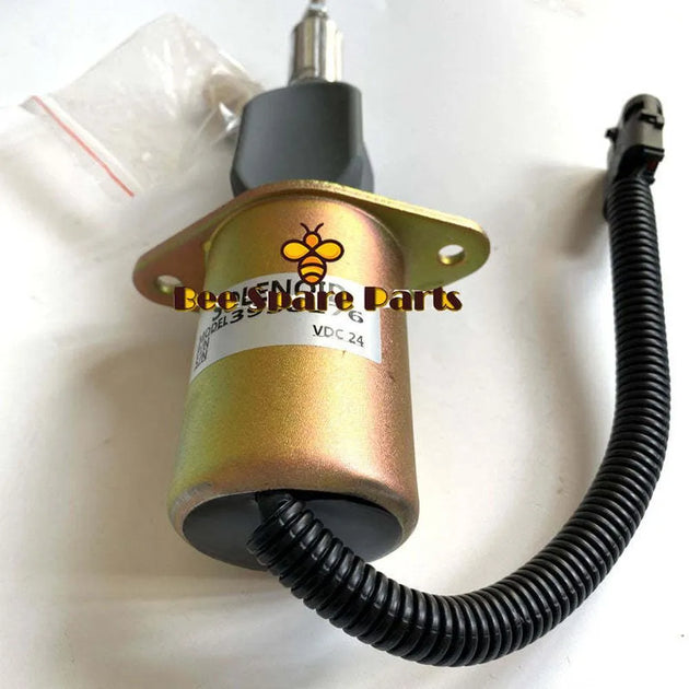 Buy 24V Fuel Flameout Solenoid Valve 3958176 SA-4978-24 For Cummins 6BTA-M2 5.9L-Solenoid & Solenoid Valve-BeeSpareParts