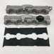 Car Accessorie 9658630480 9658651780 TU5JP4 Engine aluminum intake exhaust valve chamber cover assembly For Peugeot 206 Citroen-BeeSpareParts