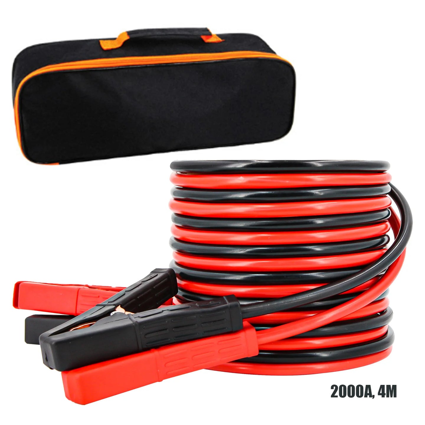 Car Emergency Power Start Cable Auto Battery Booster Jumper Copper Power Wire Kit Accessories For SUV Van RV Camper Bus-BeeSpareParts