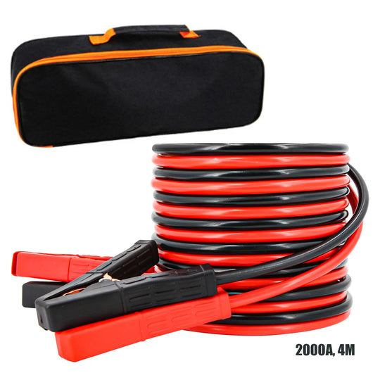Car Emergency Power Start Cable Auto Battery Booster Jumper Copper Power Wire Kit Accessories For SUV Van RV Camper Bus-BeeSpareParts