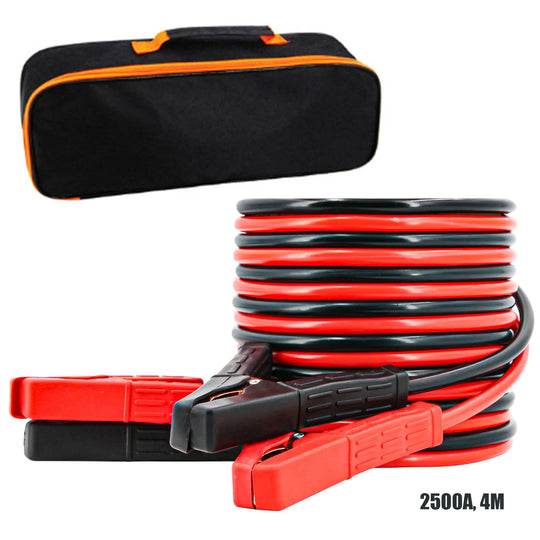 Car Emergency Power Start Cable Auto Battery Booster Jumper Copper Power Wire Kit Accessories For SUV Van RV Camper Bus-BeeSpareParts