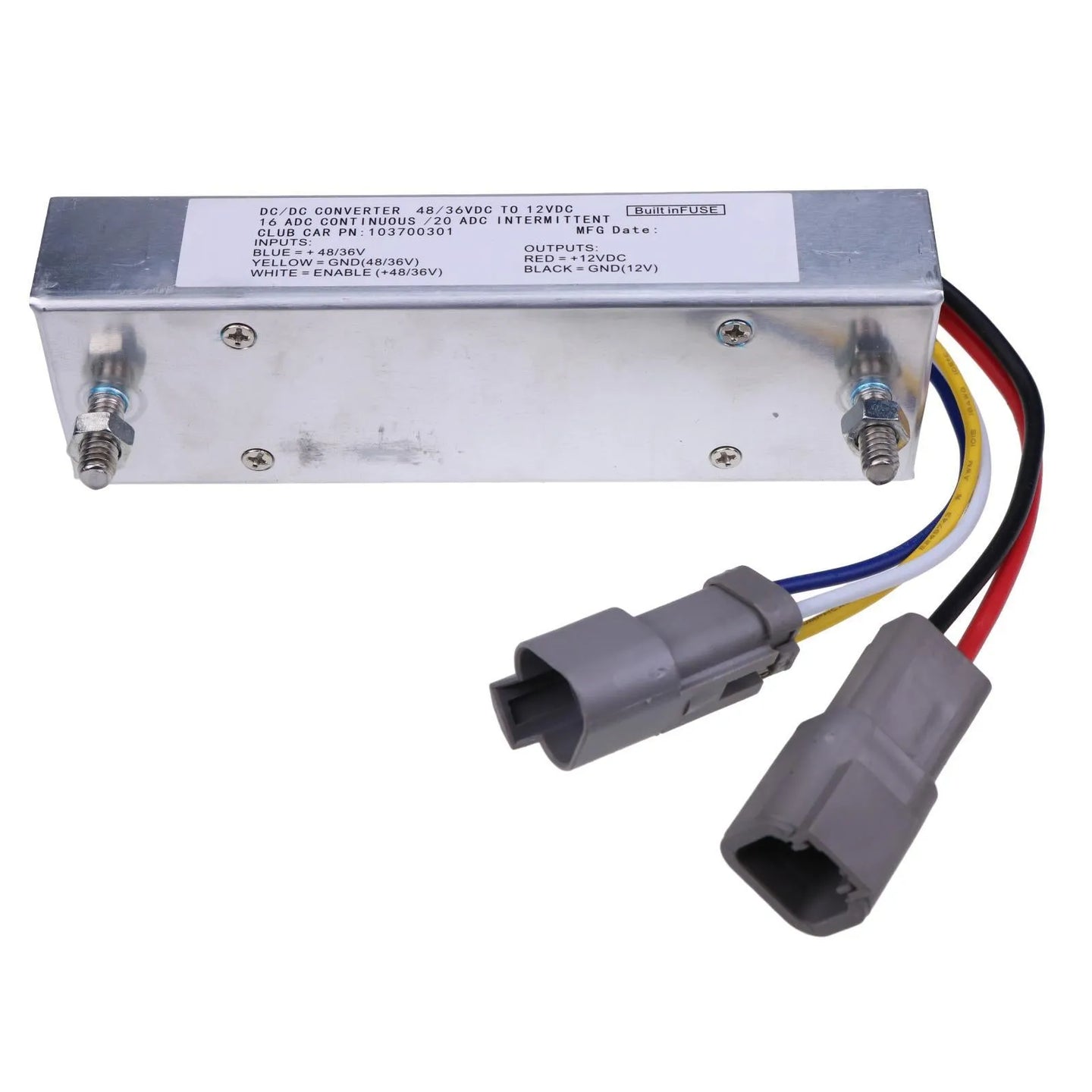 DC Converter 103700301 103700302 for Club Car Golf Cart DS Precedent Tempo-BeeSpareParts