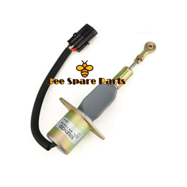 Diesel shut off solenoid 3930234 24V SA-4335-24 for Cummins 6CT 8.3-Solenoid & Solenoid Valve-BeeSpareParts