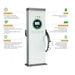EV charger manufacturers integrated AC+DC 60kw 120kw CCS Chademo Type2 EV DC charging pile electric vehicle car charging station-BeeSpareParts
