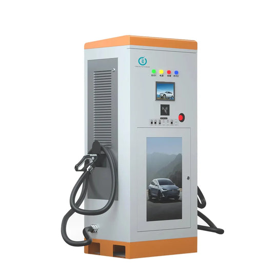 EV charger manufacturers integrated DC 60kw 80kw CCS Chademo Type2 EV DC charging pile electric vehicle car charging station-BeeSpareParts