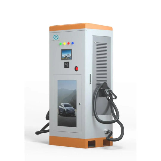 EV charger manufacturers integrated DC 60kw 80kw CCS Chademo Type2 EV DC charging pile electric vehicle car charging station-BeeSpareParts