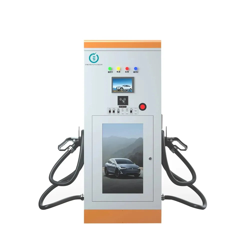 EV charger manufacturers integrated DC 60kw 80kw CCS Chademo Type2 EV DC charging pile electric vehicle car charging station-BeeSpareParts
