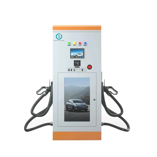 EV charger manufacturers integrated DC 60kw 80kw CCS Chademo Type2 EV DC charging pile electric vehicle car charging station-BeeSpareParts
