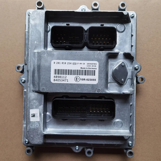 Engine Computer Board ECU 0281010254 4898112 Electronic Control Unit For Cummins Engine-商业/工业-BeeSpareParts