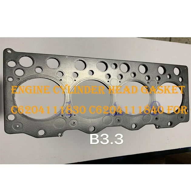 Engine Cylinder Head Gasket C6204111830 C6204111840 For Cummins B3.3 QSB3.3 Asbestos Material-Gasket & Gasket Kit-BeeSpareParts