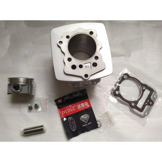 Engine Cylinder Kit Cylinder 70mm Piston Set For Zongshen CG300 18mm Pin-BeeSpareParts