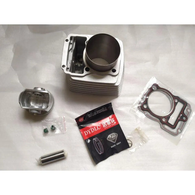 Engine Cylinder Kit Cylinder 70mm Piston Set For Zongshen CG300(2 Models For Choose)-BeeSpareParts