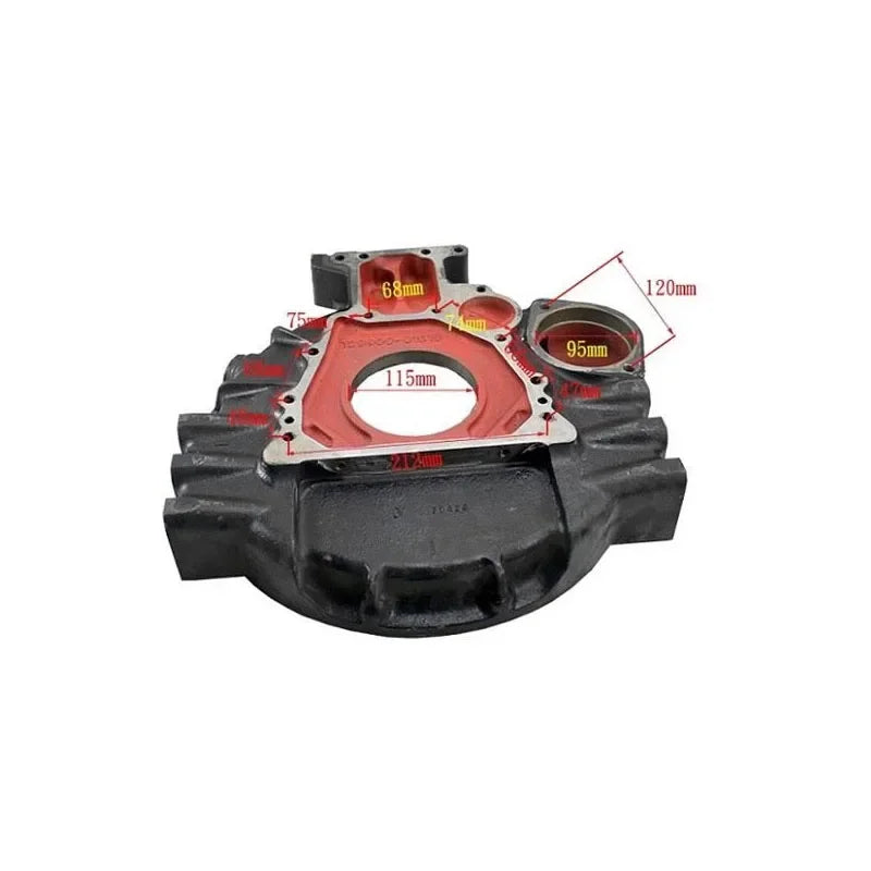 Engine Flywheel Housing 129900-01610 For Yanamr 4TNV94 Engine-BeeSpareParts