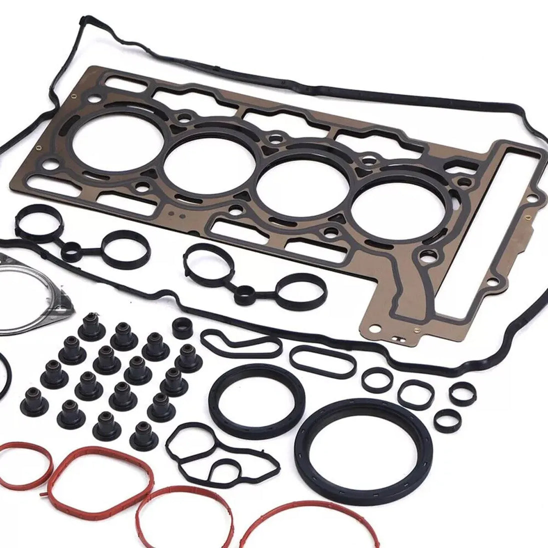 Engine Overhaul Gaskets Seals Kit for Mini Cooper S JCW R55 R56 R57 N14B16 1.6T-BeeSpareParts