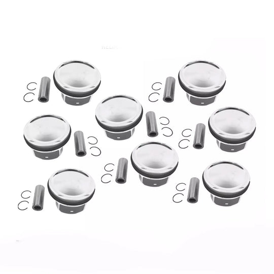 Engine Pistons Rings Set for Jaguar F-type R Range Rover SV 5.0 SC 508PS AJ133 9W83-6K109-DA-BeeSpareParts
