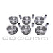Engine Pistons & Rings Set for Jaguar XE XF XJ Range Rover Discovery 3.0 SC V6 LR062617-BeeSpareParts