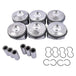 Engine Pistons & Rings Set for Jaguar XE XF XJ Range Rover Discovery 3.0 SC V6 LR062617-BeeSpareParts