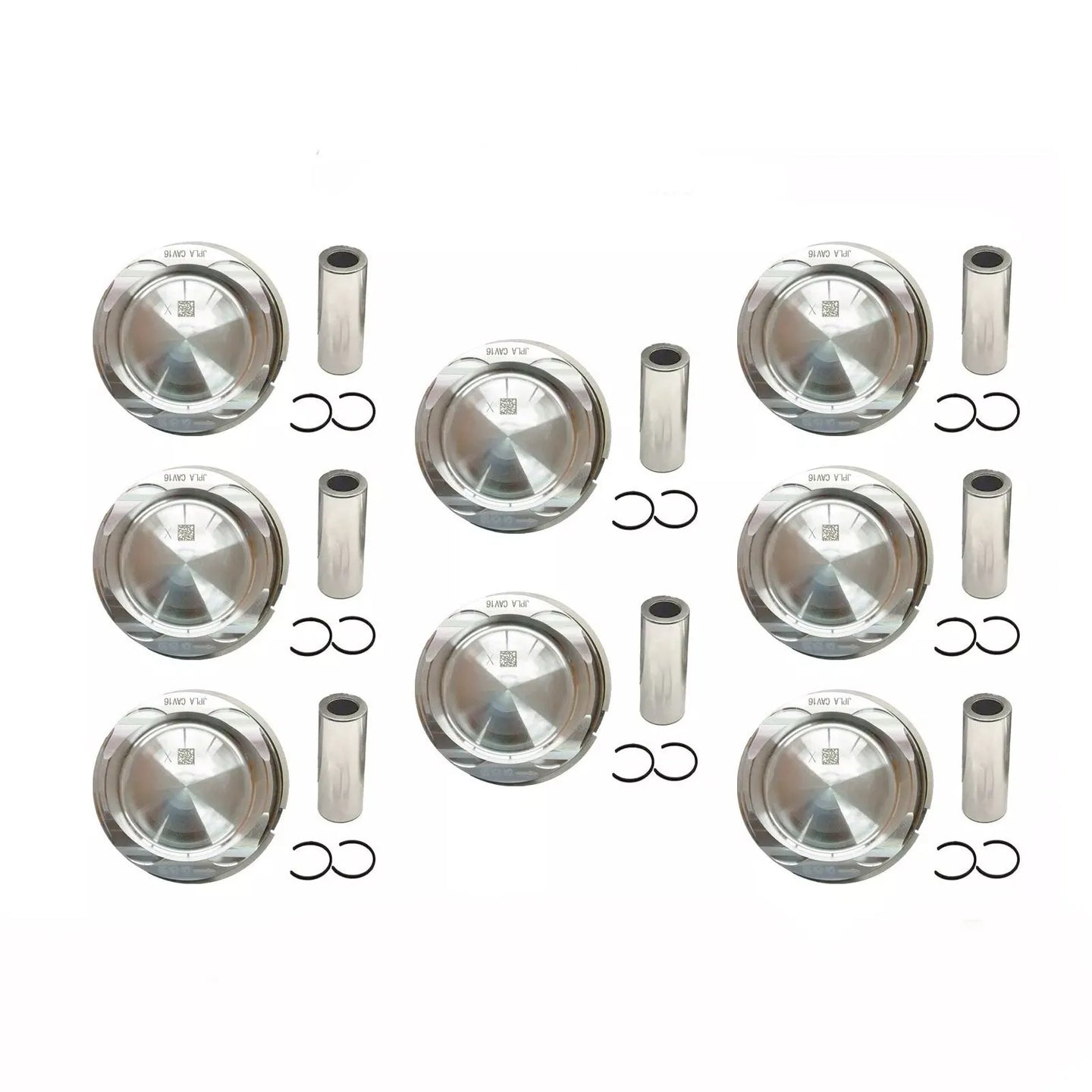 Engine Pistons Rings Set for Jaguar XF Range Rover Discovery 5.0 V8 AJ133 508PN 8W93-6K109-AA-BeeSpareParts
