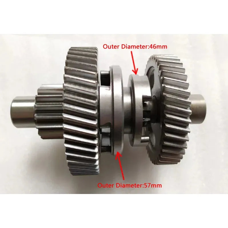Engine Reverse intermediate shaft For Loncin ATV200-M 200-AU ATV200 LC162FMK LX200M 200cc LX200AU-BeeSpareParts