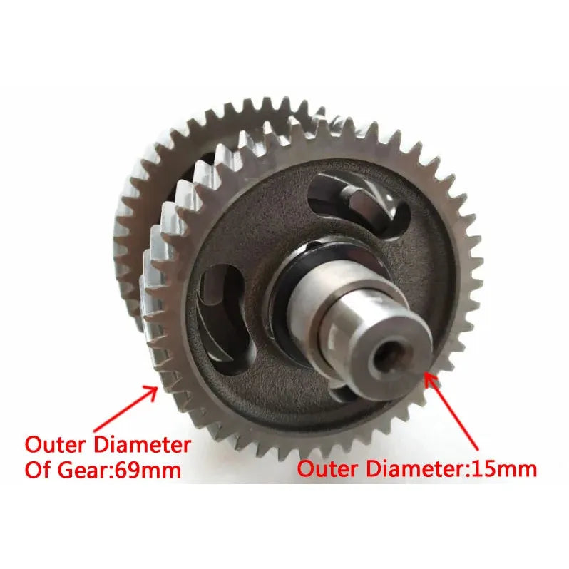 Engine Reverse intermediate shaft For Loncin ATV200-M 200-AU ATV200 LC162FMK LX200M 200cc LX200AU-BeeSpareParts