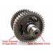 Engine Reverse intermediate shaft For Loncin ATV200-M 200-AU ATV200 LC162FMK LX200M 200cc LX200AU-BeeSpareParts