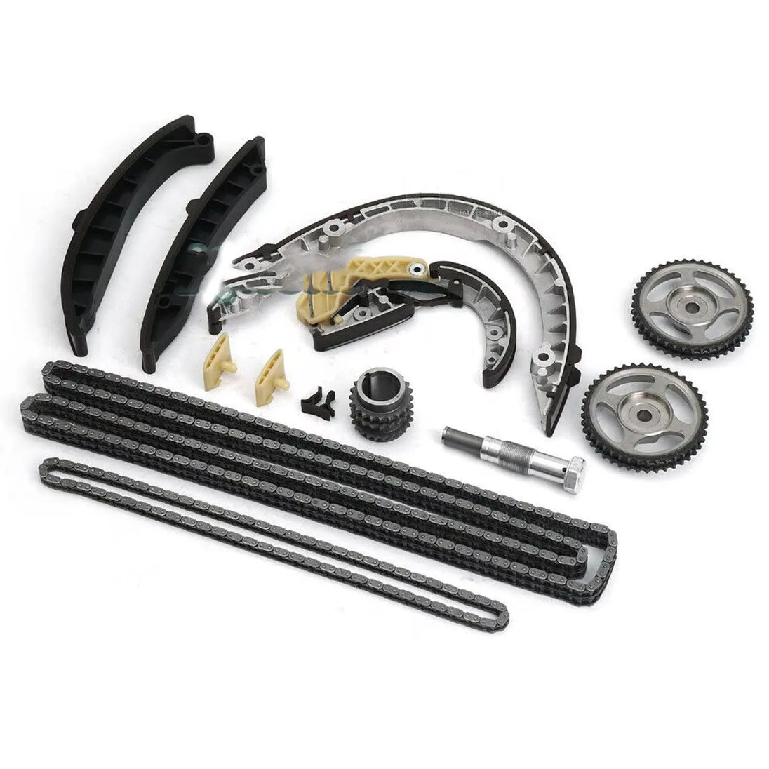 Engine Timing Chain Tensioner Slides Kit for Porsche Cayenne Panamera Macan S 3.0T 3.6T-BeeSpareParts