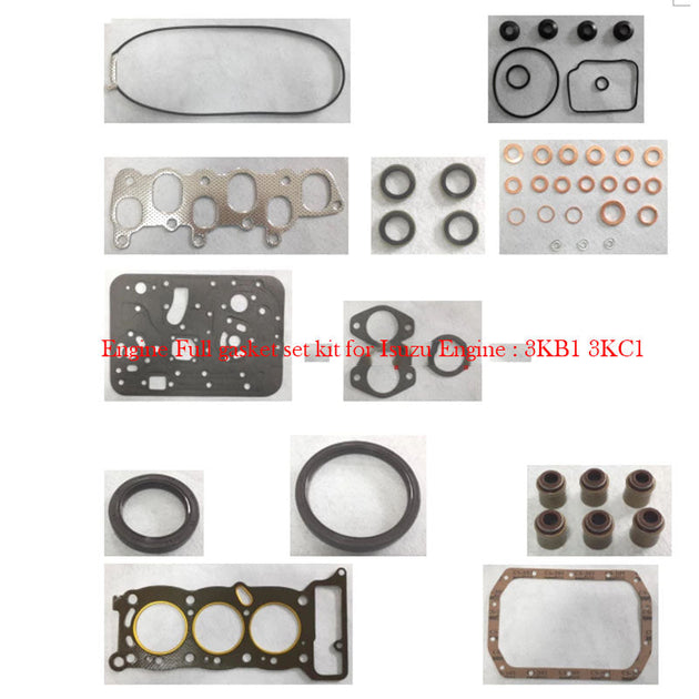 Engine Full gasket set kit for Isuzu Engine : 3KB1 3KC1