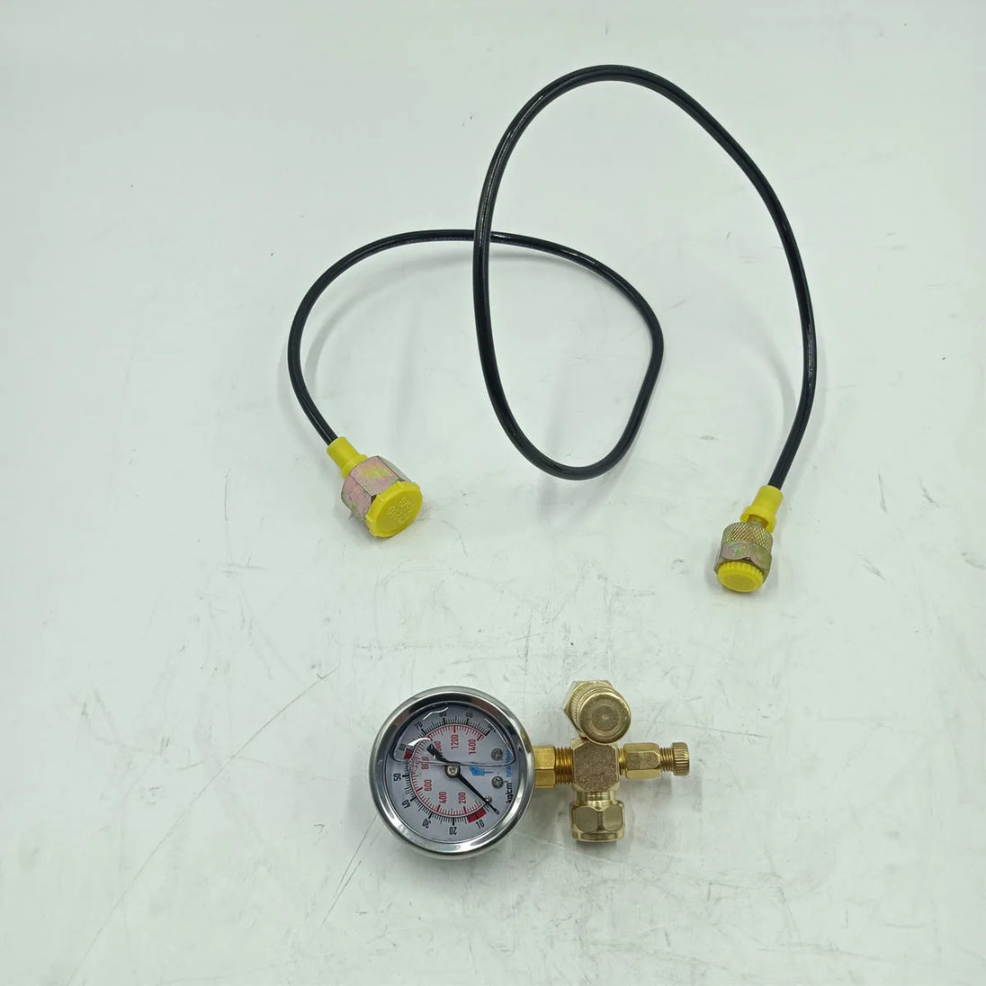 Excavator Nitrogen Gas Charging Kit Device Hydraulic Breaker Hammer Pressure Gauge Reducing-BeeSpareParts