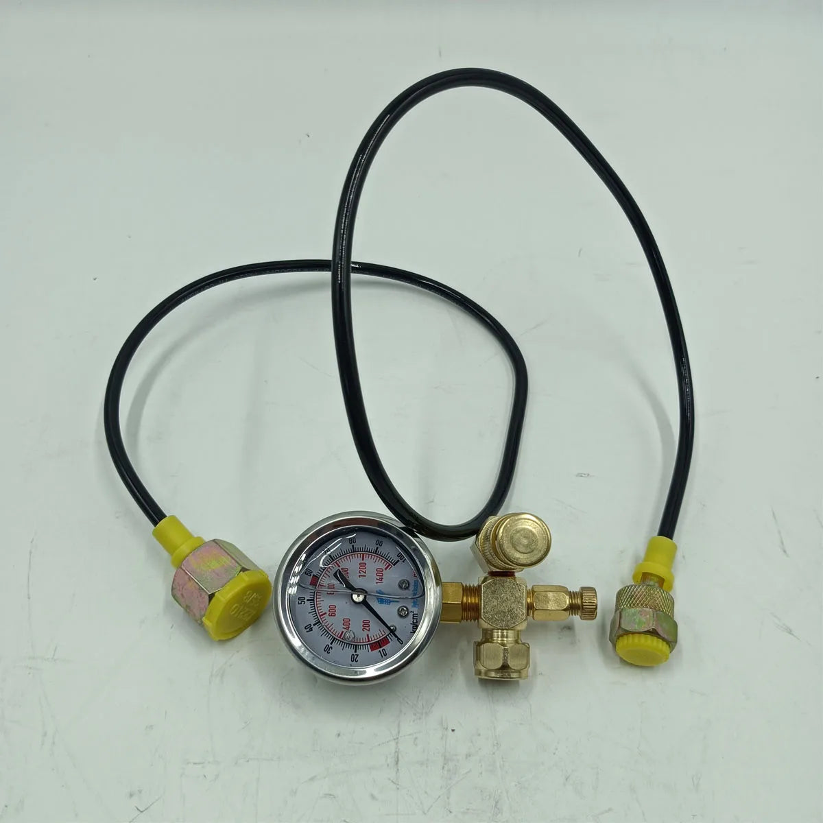 Excavator Nitrogen Gas Charging Kit Device Hydraulic Breaker Hammer Pressure Gauge Reducing-BeeSpareParts