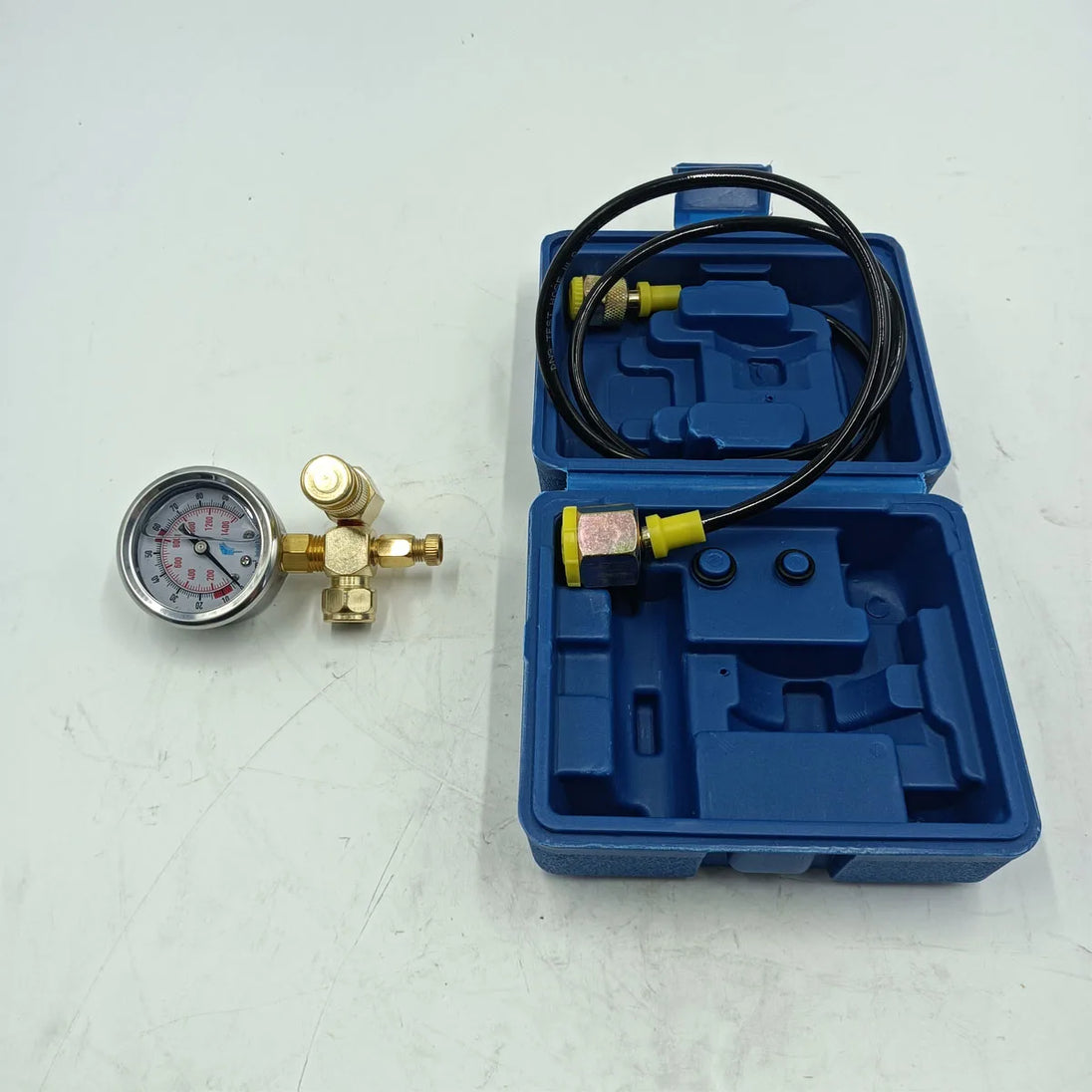 Excavator Nitrogen Gas Charging Kit Device Hydraulic Breaker Hammer Pressure Gauge Reducing-BeeSpareParts
