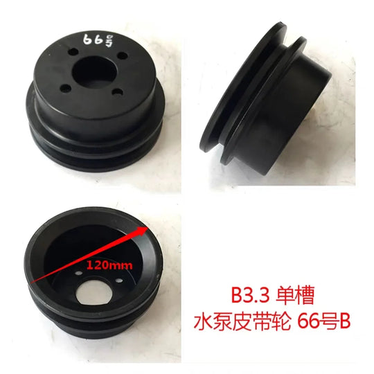 Fan Pulley 4944104 for Cummins B3.3 QSB3.3 Engine-BeeSpareParts