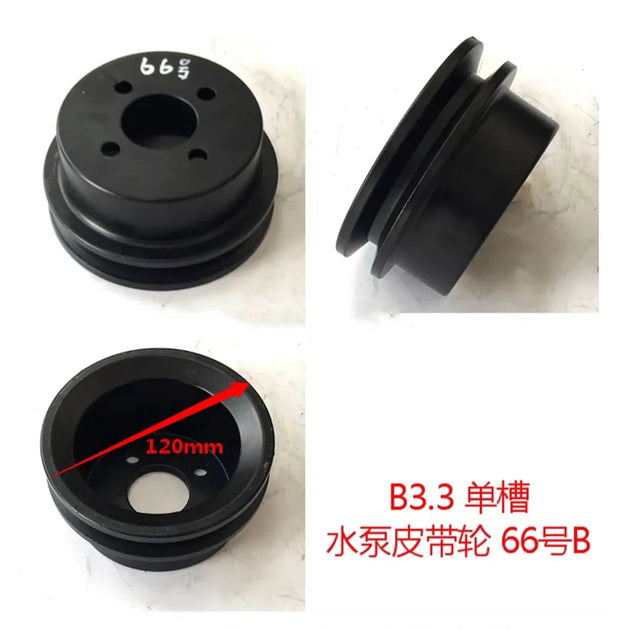 Fan Pulley 4944104 for Cummins B3.3 QSB3.3 Engine-BeeSpareParts