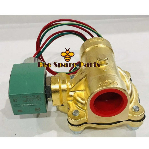 Fits Asco Redhat 1"-Inch 8210G004,120V, 2-Way Normally Closed, Brass Solenoid Valve-BeeSpareParts