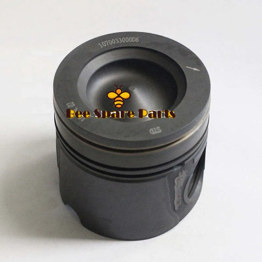 Fits Cummins Diesel Engine ISD6.7 Piston 5255257 6PCS-商业/工业-BeeSpareParts