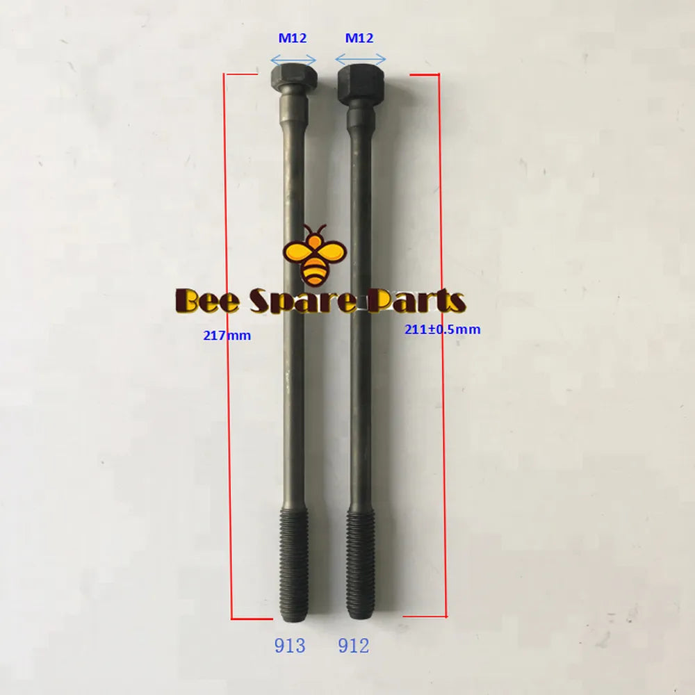 Fits deutz 912 913 engine parts cylinder head bolt 2101681 2238632 5 Pairs-BeeSpareParts