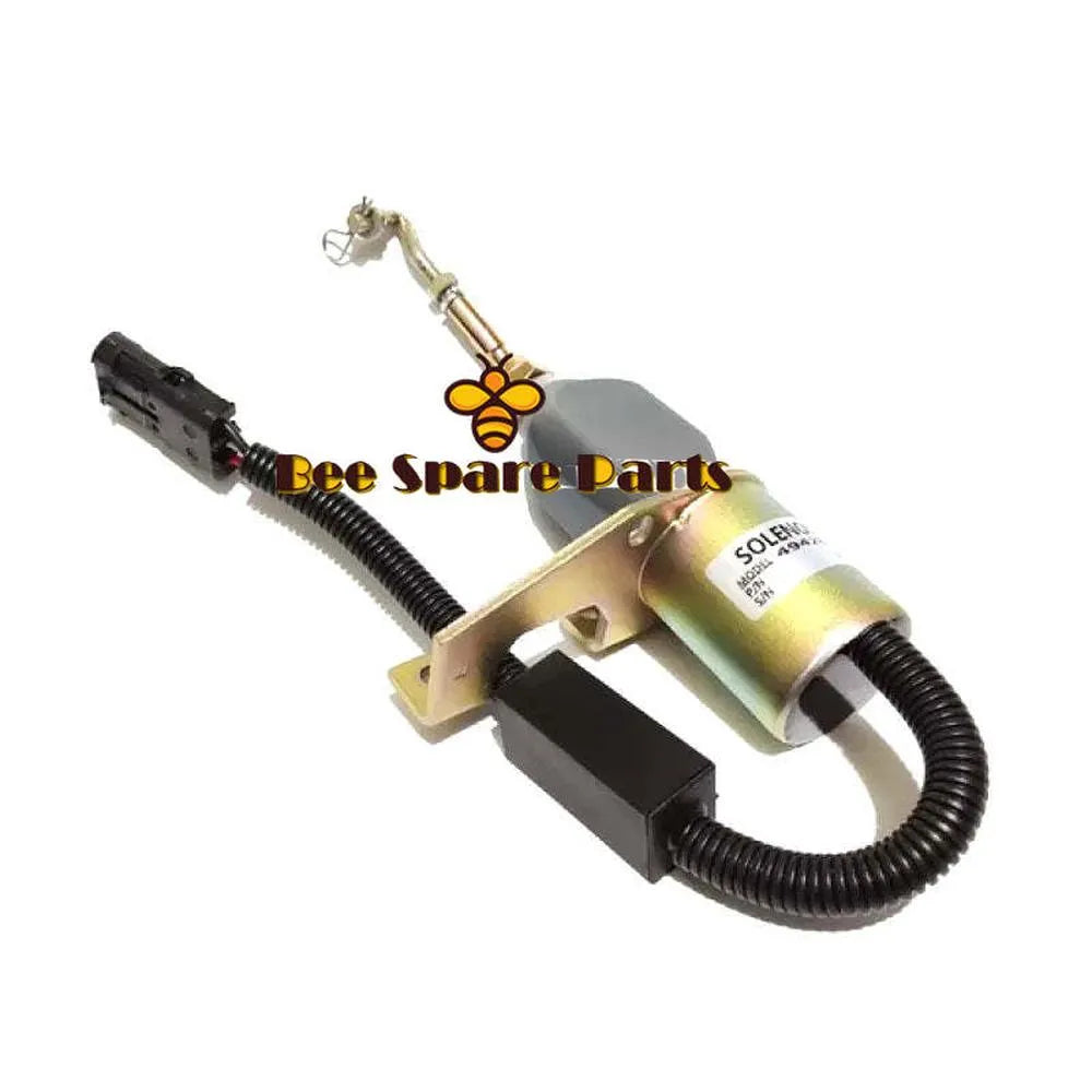 For Cummins 6CT Engine 24V Stop Solenoid 5254169 4942879-Solenoid & Solenoid Valve-BeeSpareParts