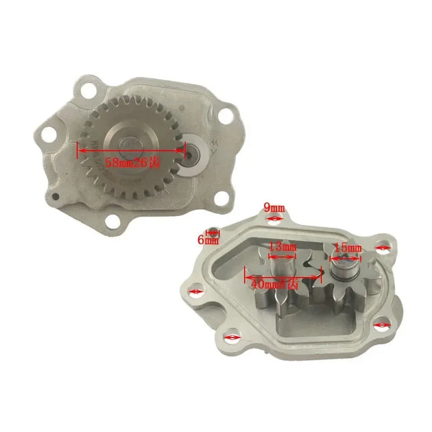 Forklift Parts 1011010-C012 Engine Oil Pump For 498BPG-BeeSpareParts