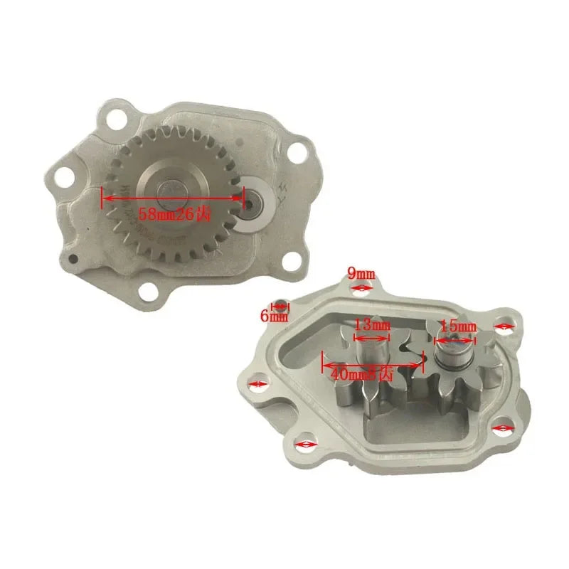 Forklift Parts 1011010-C012 Engine Oil Pump For 498BPG-BeeSpareParts