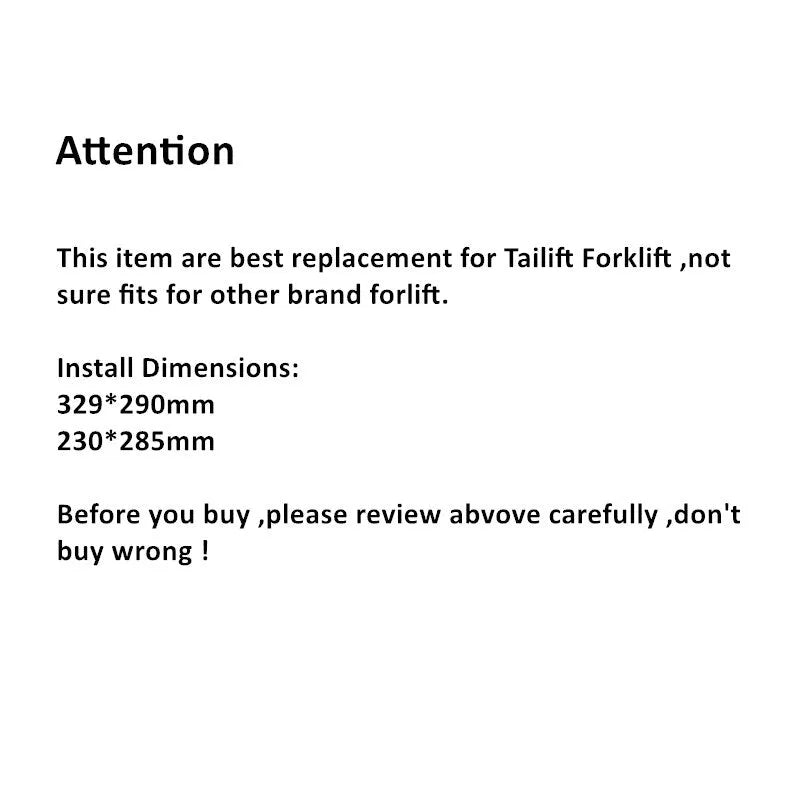 Forklift Replacement Seat For Tailift Forklift-BeeSpareParts