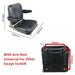 Forklift Seat With Armrest and Safety Belt For Forklift Truck,Tractor,Skid Loader-BeeSpareParts