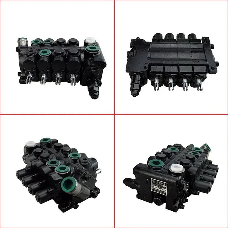 Forklift parts control valve hydraulic used for 1218 with 4 spools, 0009440639-BeeSpareParts