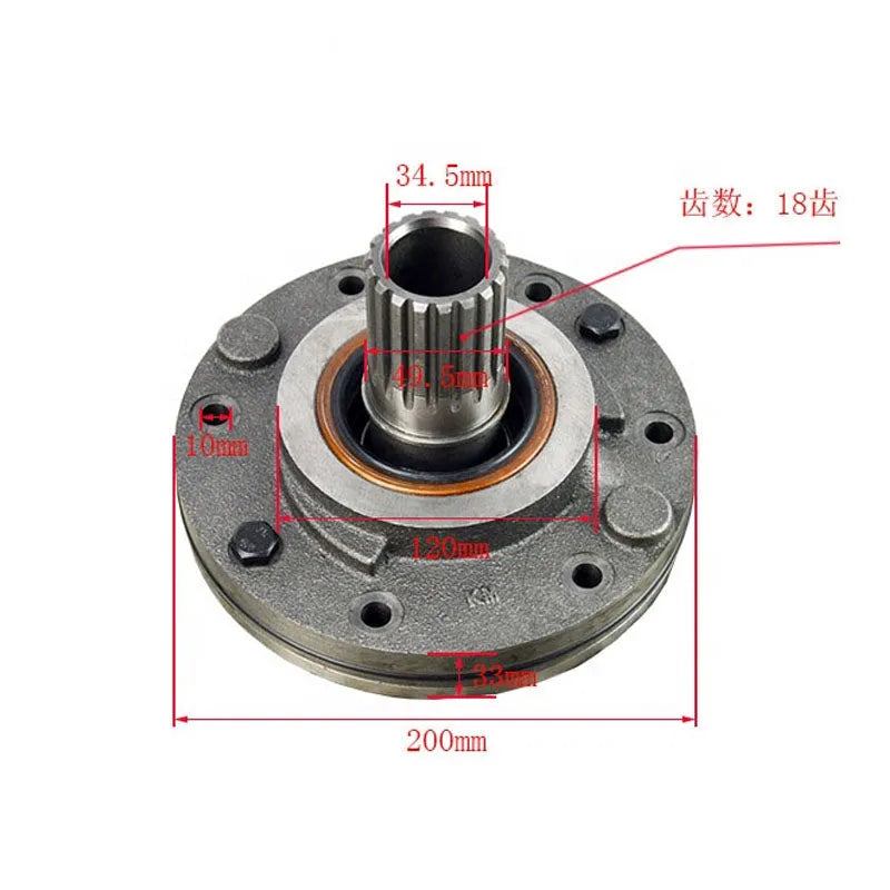Forklift Spare Parts Charging Pump used for TCM T9, 143E3-80061-Replacement Aftermarket Parts