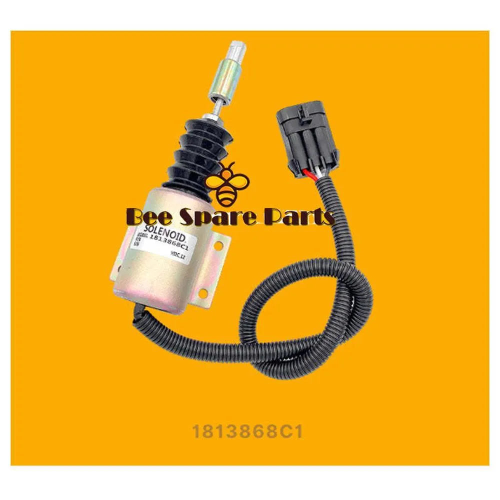 Fuel Injection Solenoid 1813868C1 International DT360 DT466 for Navistar-BeeSpareParts