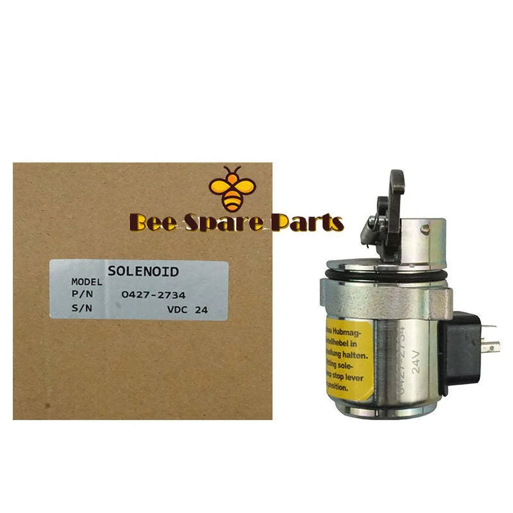 Fuel Shutoff Solenoid 04272734 0427 2734 24V for Deutz 1011 Engine-BeeSpareParts