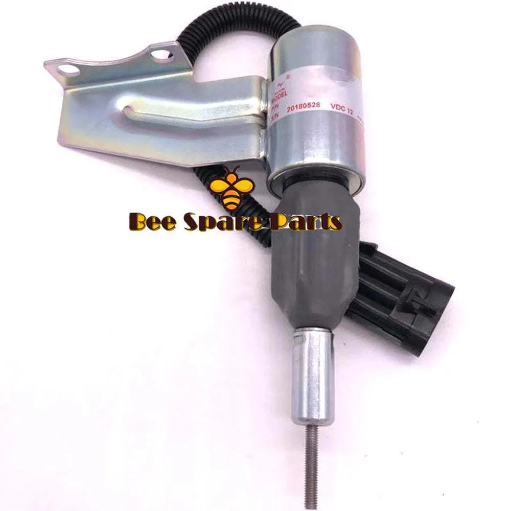 Fuel Stop Solenoid 1813867C1 12V For Navistar International DT466E DT530E-BeeSpareParts