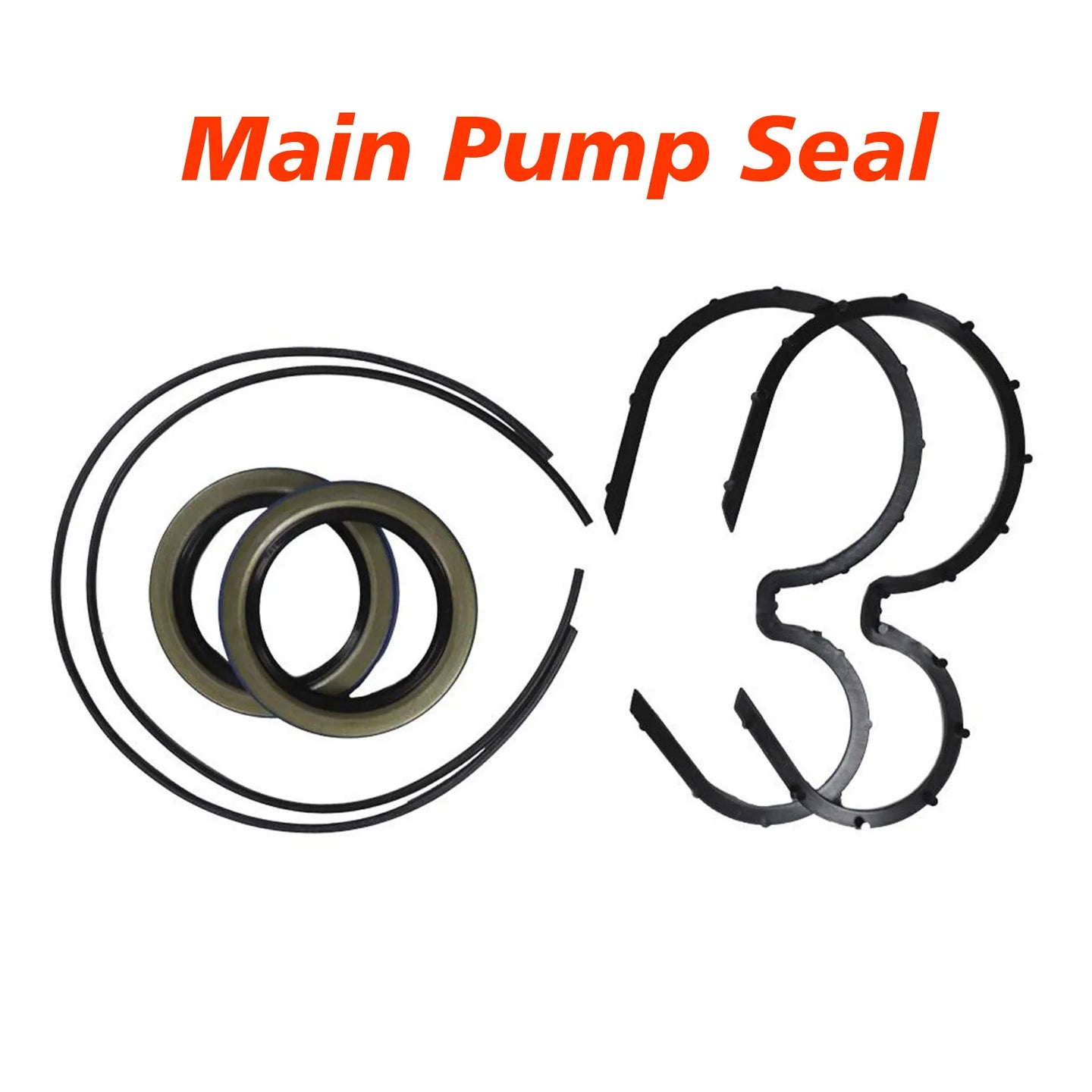 Full Range Of hydraulic Oil seals Arm Boom Bucket Seal Kit For E325DL Excavator Service Kit-BeeSpareParts