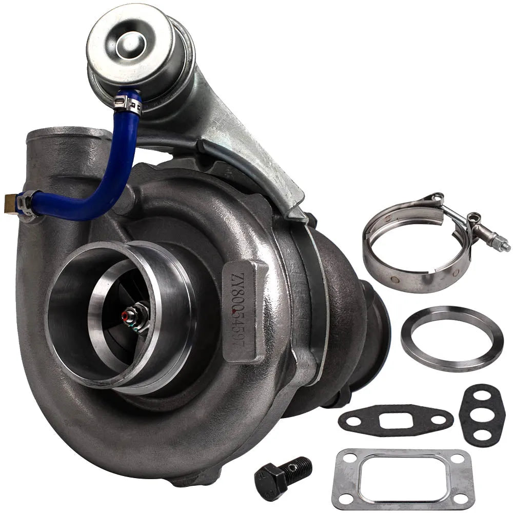 GT35 GT30 T3T4 T04E T3 Turbo Turbine 0.73 0.5 a/r 2.5 INCH v-band journal turbo turbocharger Turbolader for 4 6 Cyl-BeeSpareParts