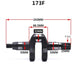 Generator 178F 186FA 188F 192F Taper Crankshaft Assembly 3/5KW 8kw Central Shaft-BeeSpareParts