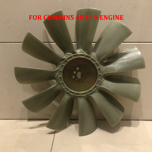 HIGH QUALITY 11 BLADES FAN BLADE FOR CUMMINS 4BT3.9 ENGINE EXCAVATOR 