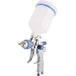 HVLP Gravity Feed Air Spray Gun with 3 Nozzles 1.4mm 1.7mm 2.0mm, Air Paint Kits with 600cc Cup for Car/Home Domestic/Industrial Primer, Furniture Surface Painting, Coatings Spraying-BeeSpareParts